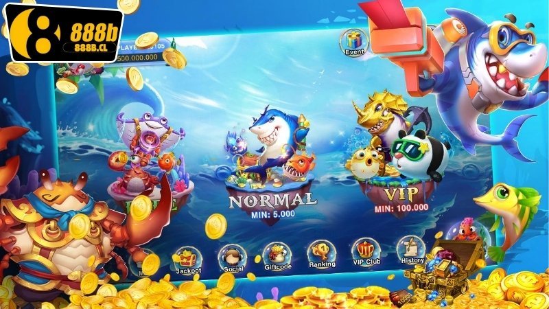 Bắn cá ăn xu 888b – Vừa chơi vui, vừa kiếm thưởng thật 5 Cách chơi game bắn cá ăn xu tại 888b
