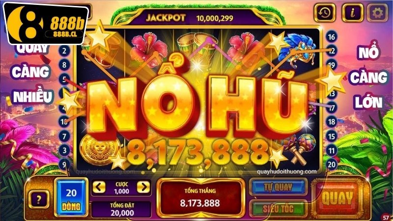 Slot game nổ hũ 888B quay trúng lớn cực nhanh 5 Slot game nổ hũ 888b có gì đặc biệt?